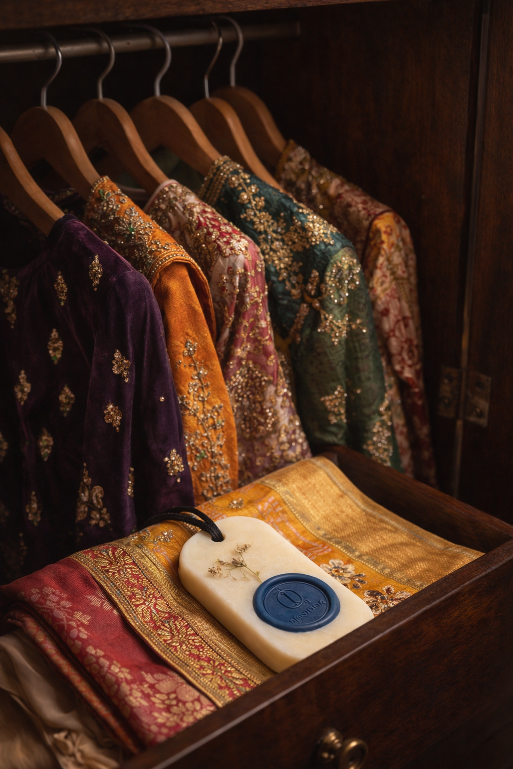 Wardrobe Wax Sachet - Natural Freshners