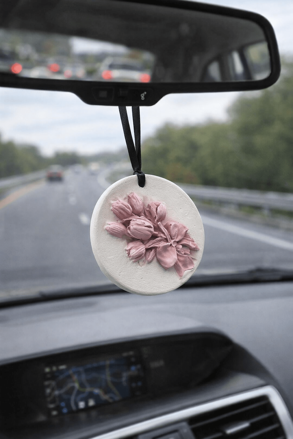 Natural Clay Car Diffuser – Reusable Car Air Freshener - Qi Waxworks