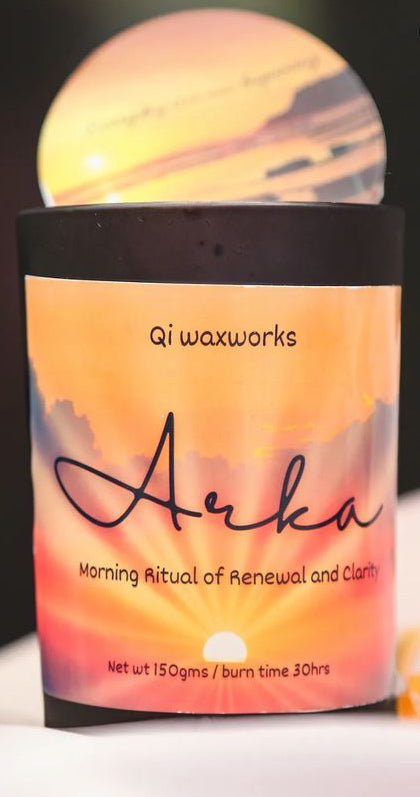 🌞 Arka – Morning Ritual Candle