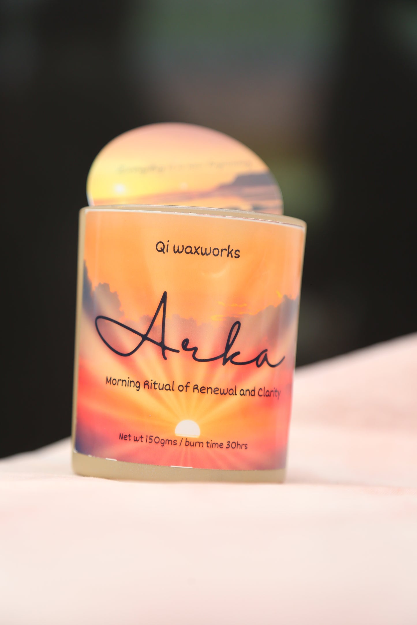 🌞 Arka – Morning Ritual Candle