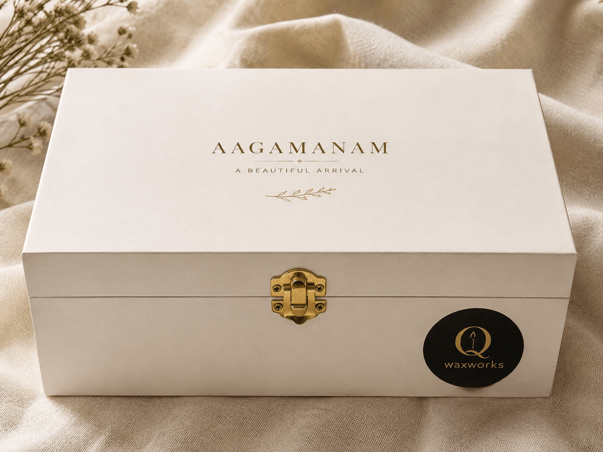 Aagamanam — A Beautiful Arrival | Housewarming Gift Set - Qi Waxworks