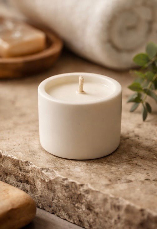 Arka — Morning Focus Candle | Lemon & Eucalyptus - Qi Waxworks