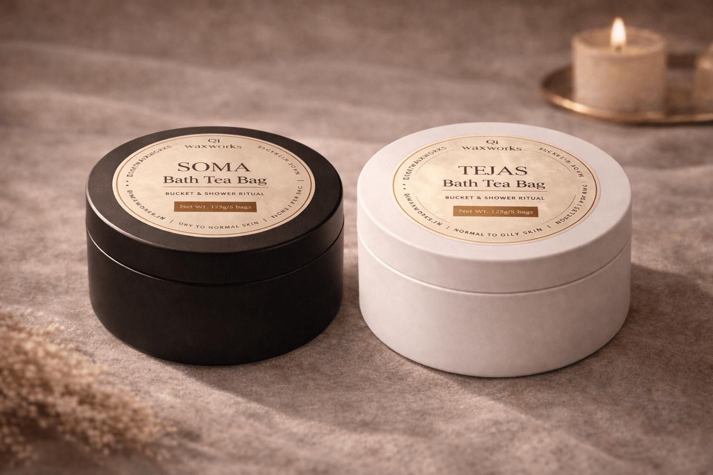 Bath Ritual Box — Morning & Evening - Qi Waxworks