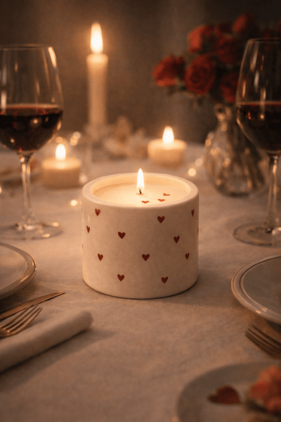 Eros — Rose & Vanilla Candle for Evenings - Qi Waxworks