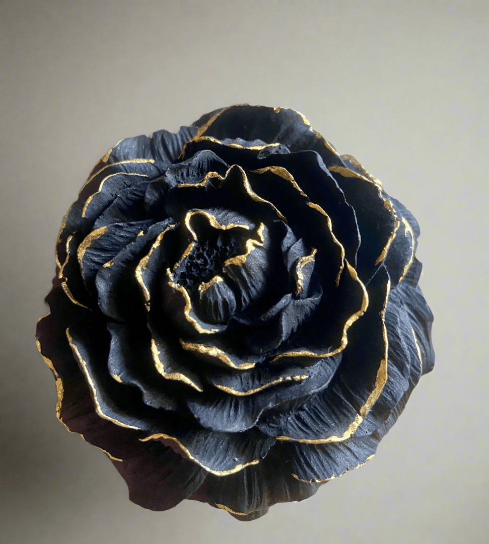 Peony Tabletop Diffuser – Natural Clay Home Fragrance (Reusable) - Qi Waxworks